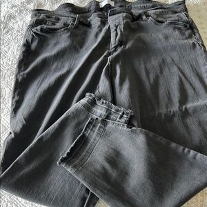LOFT Plus Black Denim Jeans